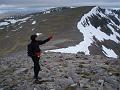 Top on Cairn Toul, Angel Peak on ridge behind (Small)